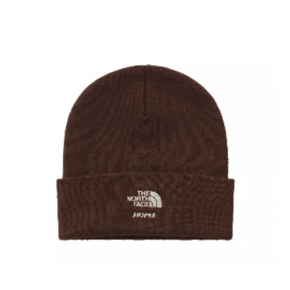 North Face X Skims beanie in cocoa brown